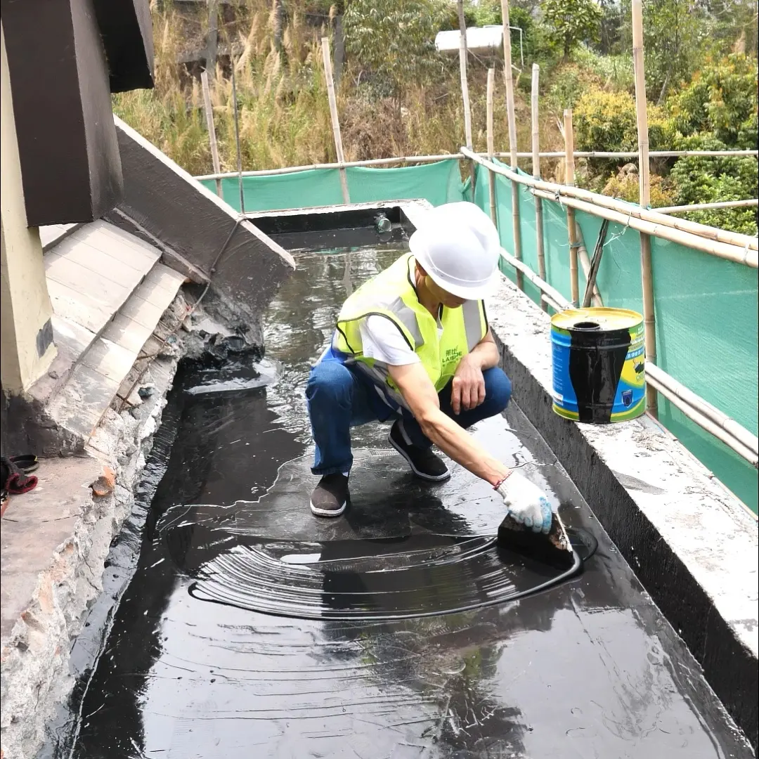 Revêtement de imperméabilisation de polyuréthane pour imperméabiliser le revêtement de preuve de l'eau de mastic de toit en béton plat