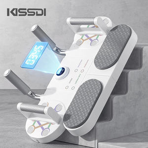 Attrezzo Multifunzionale per Flessioni, Tavola per Esercizi Muscolari Pieghevole con Contatore per Allenamento Domestico - Product Image 1