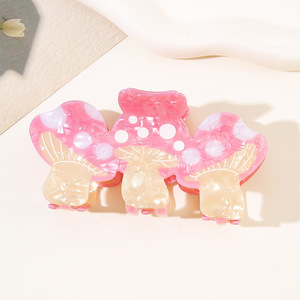 RTS-1 - Pinzas <span class=keywords><strong>para</strong></span> el <span class=keywords><strong>Cabello</strong></span> con Forma <span class=keywords><strong>de</strong></span> Vegetales Simulados, 10.5 cm, 3 Piezas, Pinzas <span class=keywords><strong>para</strong></span> el <span class=keywords><strong>Cabello</strong></span> con Forma <span class=keywords><strong>de</strong></span> Hongo y Tiburón, Creativas y Lindas, <span class=keywords><strong>para</strong></span> Mujer - Product Image 3