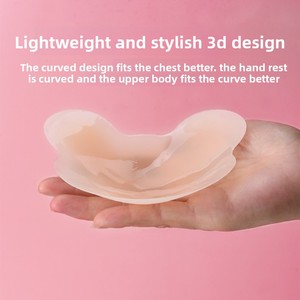 <span class=keywords><strong>Pegatinas</strong></span> de <span class=keywords><strong>pecho</strong></span> con orejas de gato, sexy, para vestidos de novia, antiexposición, sin costuras, realzan los senos pequeños, finas, sin volumen, cubrepezones sólidos. - Product Image 3