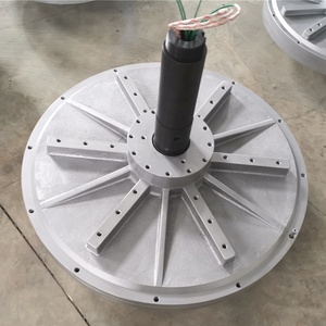 Generador de imanes sin núcleo de disco 10kW 12kW 15kW Energía Gratuita Alta Eficiencia 95% Voltaje Personalizado 50/60Hz RX-PMG620-10000 10kw Axial - Product Image 2