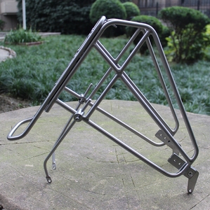 Estante de titanio para <span class=keywords><strong>bicicleta</strong></span> de <span class=keywords><strong>montaña</strong></span>, superventas, estante trasero de titanio para <span class=keywords><strong>bicicleta</strong></span> de carretera - Product Image 1