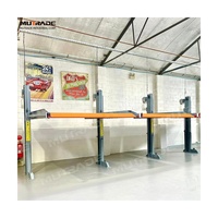 Élévateur de stationnement hydraulique à deux niveaux homologué CE pour garage domestique, gain de place