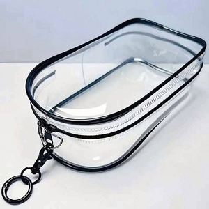 Wholesale Accessories <b>Clear</b> Bag Keychain Hanging Display Protective Case Plastic PVC Storage <b>Box</b> for Transparent Doll Bag - Product Image 6