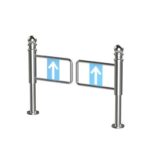 Supermarket Manual Mechanical Single Pole Barrier Swing Gate for Access Control