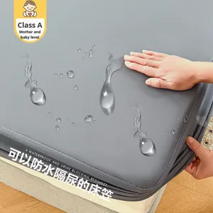 Matelas imperméable de classe A, doux pour la peau, anti-urine, anti-poussière et antidérapant, résistant aux taches - Product Image 3