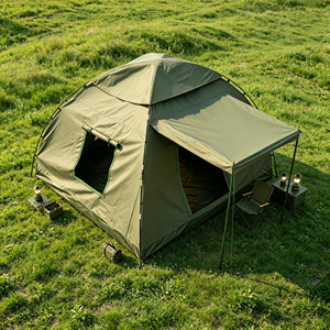 Tente de camping portable 3mx3m, facile à installer, imperméable, résistante au vent, trois saisons, pour une personne, randonnée en forêt, montagne - Product Image 5