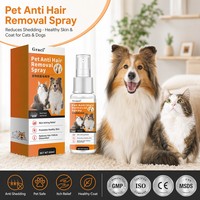 Nouveau Spray Anti-Pelliculaire Graci pour Animaux 60ml Biotine Aloès Oméga Vitamine E Soin Peau et Pelage Chien Chat Vente en Gros OEM ODM