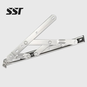 บานพับหน้าต่างแบบแขวนปรับได้ทันสมัยขนาด 8/10/12/16 นิ้ว สแตนเลส 202 สีเงิน - Product Image 1