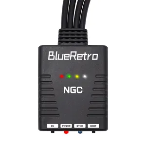 New NGC Blueretro Wireless Transmitter Converter Adapter For Nintendo GameCube Support For PS5 PS4 Switch Xbox Controller