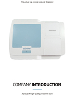 Analyseur de fluorescence de laboratoire Vishow, écran tactile couleur 7 pouces, dosage immunoenzymatique (ELISA), garantie 1 an