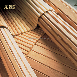 Pannelli Flessibili Tamburati in Legno di Rovere Naturale AoRong per <span class=keywords><strong>Rivestimento</strong></span> Decorativo di Pareti Interne con Scanalature - Product Image 1