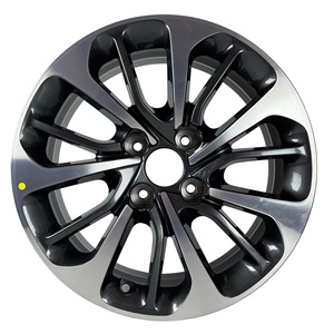 Jantes à rayons en alliage d'aluminium forgé Citroën C4L 16 pouces tout-terrain 5x114.3 25mm <span class=keywords><strong>ET</strong></span>, remplacement d'origine d'usine, neuves, marque OEM 7J - Product Image 1