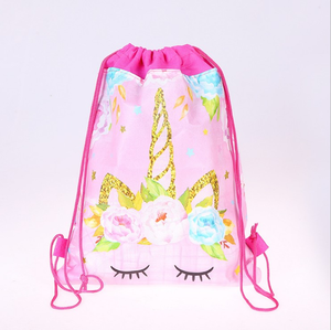 Sac à dos licorne pour enfants, sac cadeau à cordon, sac à dos dinosaure, fournitures de fête, cadeaux pour enfants - Product Image 2