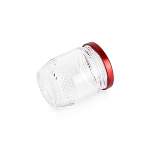 45ml 75ml 100ml Glass Jar <strong>Gold</strong>/Red Tinplate/Stainless Iron Lid for Storage for <strong>Bird</strong> <strong>Nest</strong> Honey Jelly Snacks Candies Cookies - Product Image 5