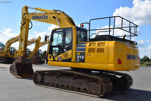 Máquina de construcción japonesa 210LC-7, excavadora sobre orugas 200-8, equipo de trabajo pesado usado - Product Image 3