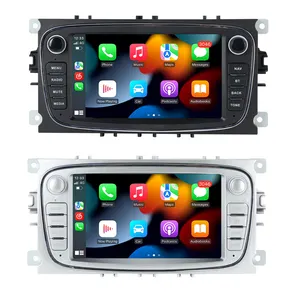 MEKEDE — autoradio avec lecteur multimédia, Android, Navigation GPS, stéréo, 2-Din, pour Ford Focus 2, Mondeo S, C Max, Kuga, Fiesta Fusion