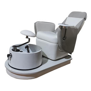 <span class=keywords><strong>Base</strong></span> en acrylique luxueuse avec lumière et fauteuil de pédicure, couleur et logo personnalisables pour salon de manucure - Product Image 5