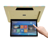 Sistema de Entretenimiento con Monitor de Techo Trasero Abatible para Automóvil Eléctrico de 15.6 Pulgadas, Pantalla Táctil IPS Android, 64RGB, 2 Años de Garantía, para Alphard30
