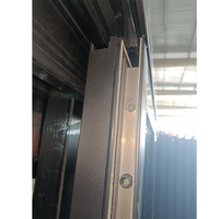 Portes et fenêtres en alliage d'aluminium à double vitrage Sécurité Fenêtres coulissantes horizontales résistantes aux tempêtes de grande qualité Preuve