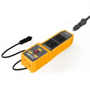 Portable Car Inverter 200W 400W 12V 220V Dc/Ac Square Sine Wave Inverter With Usb