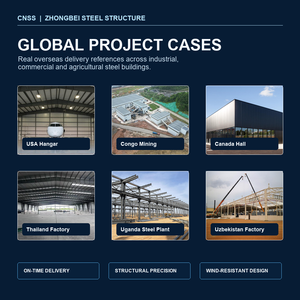 Nave <span class=keywords><strong>Industrial</strong></span> Prefabricada de Acero de Alta Calidad, Resistente al Fuego y de Estructura Robusta - Product Image 5
