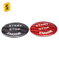 ES N-BME-047 X5 Accessoires intérieurs de voiture en fibre de carbone avec bouton de démarrage, pièces automobiles fabriquées par des experts, modèles compatibles E70
