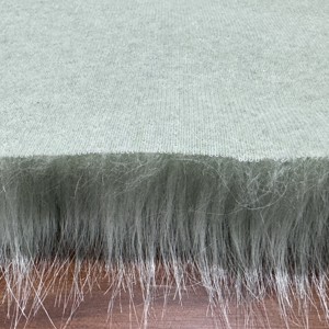 Vải lông giả cao cấp, lông dài, mật độ cao, màu tùy chỉnh dùng cho đồ nội thất, thủ công DIY, đồ chơi, may mặc - Số lượng đặt hàng tối thiểu thấp, trực tiếp từ nhà máy - Product Image 4