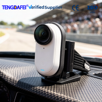 Support de casque Insta360 GO 3, support compact et léger résistant au vent pour le cyclisme, le ski, support de caméra à la troisième personne pour les sports de plein air