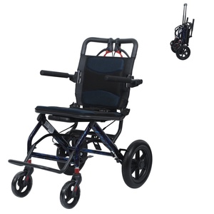 Fauteuil roulant manuel pliable <span class=keywords><strong>en</strong></span> acier à bas prix pliable léger <span class=keywords><strong>en</strong></span> usine sur l'<span class=keywords><strong>avion</strong></span> pour les personnes âgées - Product Image 6