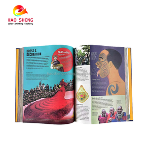 Usine d'impression professionnelle OEM Livre d'encyclopédie bon marché à couverture rigide pour enfants fabriqué à partir de papier de carton durable - Product Image 4