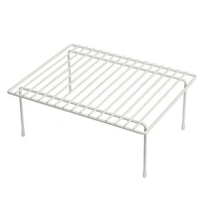2 Pack Rustproof Expandable Kitchen Organizer Metal <b>Wire</b> Cabinet Seasoning <b>Rack</b> Storage <b>Shelf</b> - Product Image 3