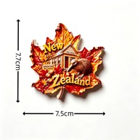 Aimant de réfrigérateur 3D créatif Nouvelle-Zélande Arrowtown, oiseau kiwi, souvenir de voyage, décoration d'intérieur, objet de collection