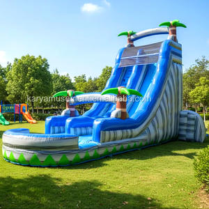 Estimulante Inflável <span class=keywords><strong>Slip</strong></span> e Slide Multi-lane Enormes Water <span class=keywords><strong>Slides</strong></span> Inflável para Adultos Inflável Backyard Water Park <span class=keywords><strong>Slides</strong></span> - Product Image 5
