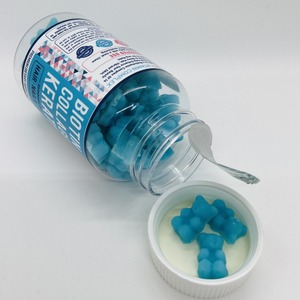 OEM/ODM Biotina + Vitamina C Suplementos alimenticios Vitamina C B7 Biotina Gummy <span class=keywords><strong>Biotin</strong></span> Collage Keratin Gummies - Product Image 4