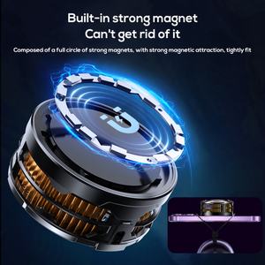 Ventilateur de refroidissement pour téléphone MEMO CX08 RGB Light, semi-conducteur, 15W, refroidissement mobile, ventilateur de refroidissement pour téléphone - Product Image 2