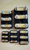 Bloc de bornes de moteur électrique triphasé Y2 rhombique Y2-160~180 avec écrou en fer M6 – Fabricant