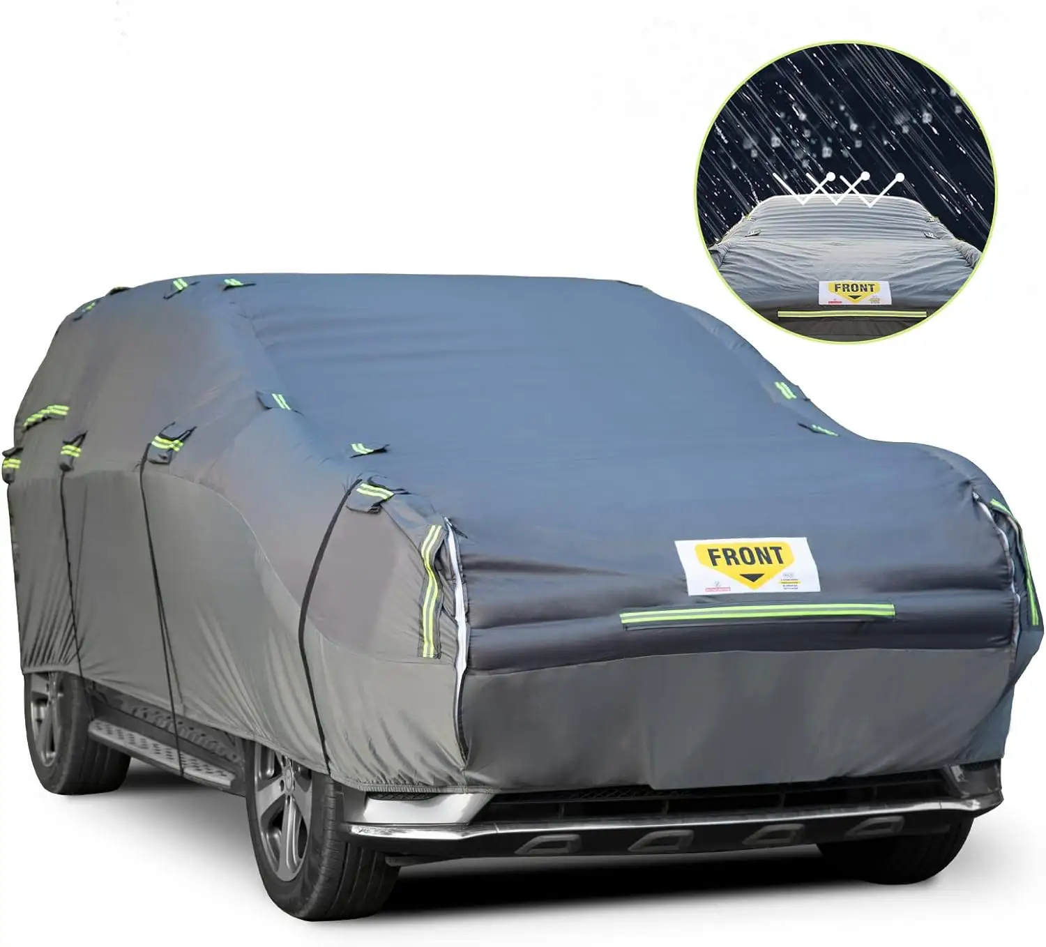 Housse de véhicule automobile gonflable Protection anti-grêle anti-grêle Housse de voiture gonflable rembourrée pliable