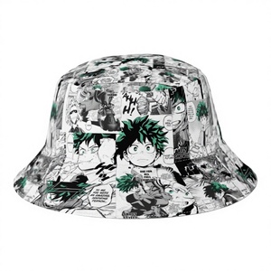 Sombrero de Pescador al por Mayor, Unisex, Personalizado con Imagen de Anime, para Invierno, Viajes, Pesca, Gorra de Lona para Actividades al Aire Libre - Product Image 2
