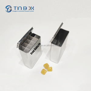 Customized Recyclable Metal <strong>Tin</strong> Box Durable Eco-Friendly Candy <strong>Cake</strong> Sugar <strong>Storage</strong> for Food Made Art Paper Plywood - Product Image 3