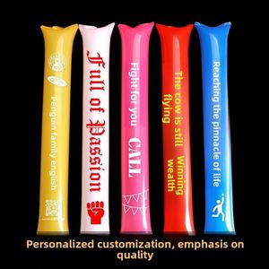 Bastón Inflable Personalizado con Logotipo, Bastón de Apoyo para Animadoras, Accesorios de Animación, Bastón Promocional para Fiestas, Adecuado para Eventos Deportivos - Product Image 2