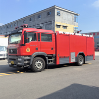 Véhicule de sauvetage d'urgence et de lutte contre les incendies forestiers municipaux, nouveau camion-citerne multifonction sur châssis Dongfeng 4X2