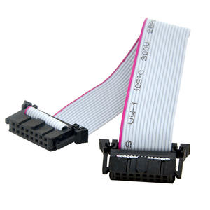 16P IDC Graues Flachbandkabel mit 2*8P 2,54mm Rastermaß Verlängerung für Elektronische Geräte wie Mechanische Verkabelung LED-Bildschirme - Product Image 4