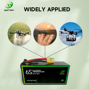 אטרי חבטרי מזל "ט סוללה 16000mah 22.2v 6s 25c ליפו חבילת הסוללה ce מוסמך 1000 מחזורים עבור ריסוס agri - Product Image 6