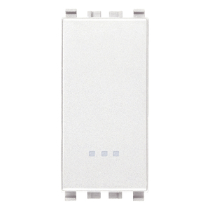 White Wall <b>Switch</b> 1P 16AX 4.1x2.8x5.3cm For Indoor Use - Product Image 1