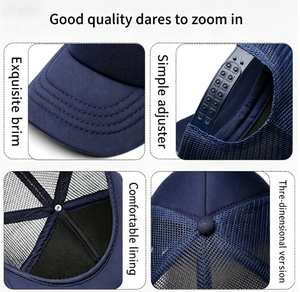 Gorra Trucker con Logotipo Personalizado, Gorra de Béisbol con Malla Trasera Ajustable para Hombre y Mujer, Disponible en Varios Colores - Product Image 5