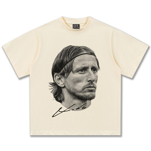 เสื้อยืดคอกลมสีดำล้างสี ทรงหลวม ระบายความชื้น สำหรับวัยรุ่น - Product Image 4