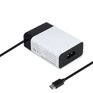 wholesale price desktop type c fast desktop pd power adapter 20v 2.25a for macbook air charger 45w laptop