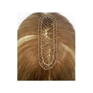 뜨거운 판매 유럽 처녀 스트레이트 토퍼 인간의 머리 토퍼 물고기 그물 여성 토퍼 인간의 머리 toupee