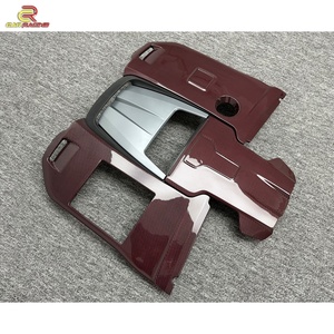 R Style Dry Carbon Fiber Car <b>Engine</b> Cover <b>Hood</b> for Mercedes Benz G Wagon W464 G63 2019-2024 Carbon Front Bonnet Auto Parts - Product Image 3